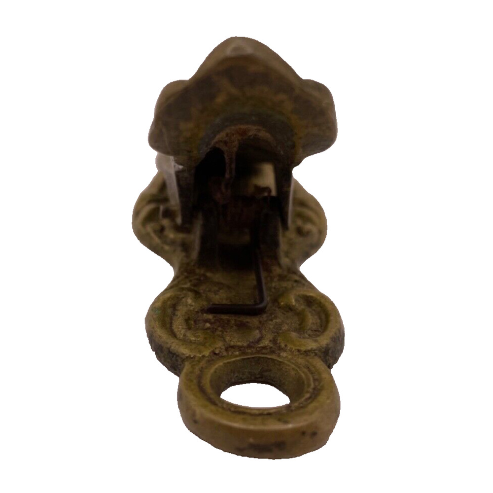 Vintage Brass Left Hand Letter/Paper Holder/Clip Made in Japan 4.75 Inches - Picture 8 of 13